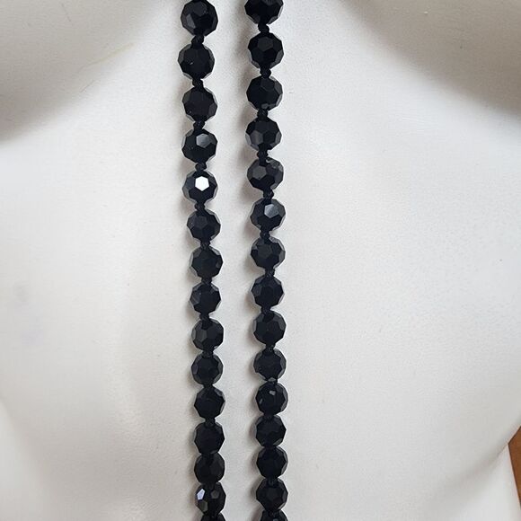 Heidi Daus Tassel Tastic Black Crystal Necklace - Picture 3 of 3